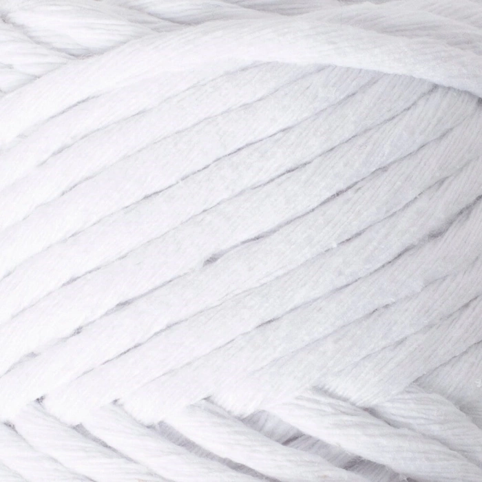 Leyloş Boho Beyaz Büküm Makrome İpi - L001 - 33994