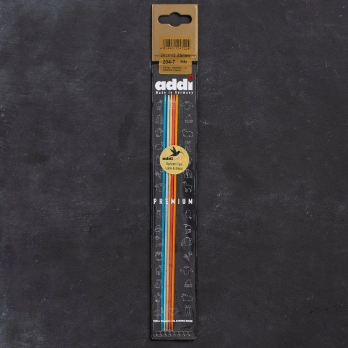 Leyloş Colibri 2,25mm 20cm Renkli Çorap Şişi - 204-7