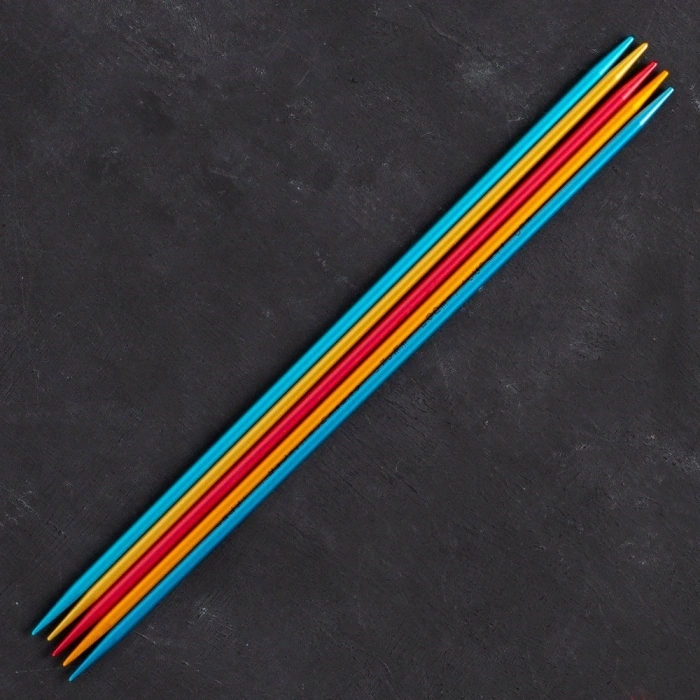 Leyloş Colibri 3,5mm 20cm Renkli Çorap Şişi - 204-7