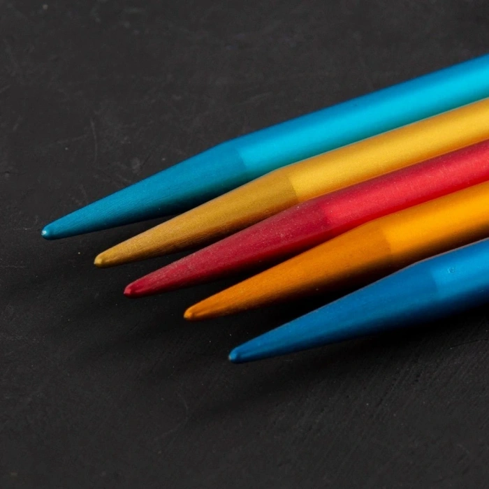 Leyloş Colibri 5,5mm 23cm Renkli Çorap Şişi - 204-7