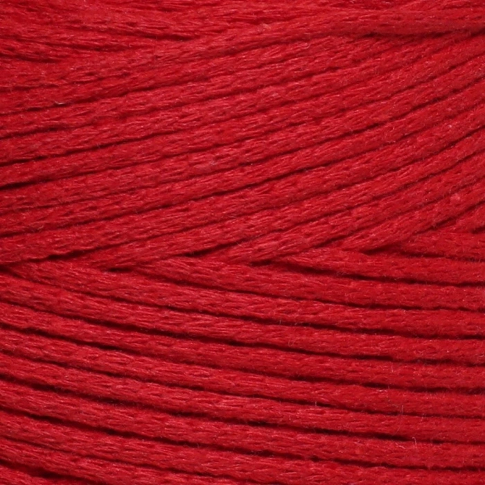 Leyloş Cotton Macrame Kırmızı - R095 - 34374