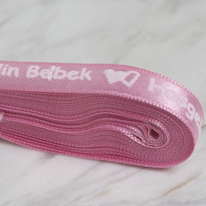 Leyloş Crafts 1cm 10 Mt Pembe Saten Hoşgeldin Bebek