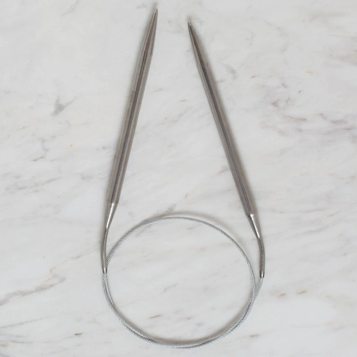 Leyloş Crafts 7 Mm Çelik Misinalı Şiş 60 Cm