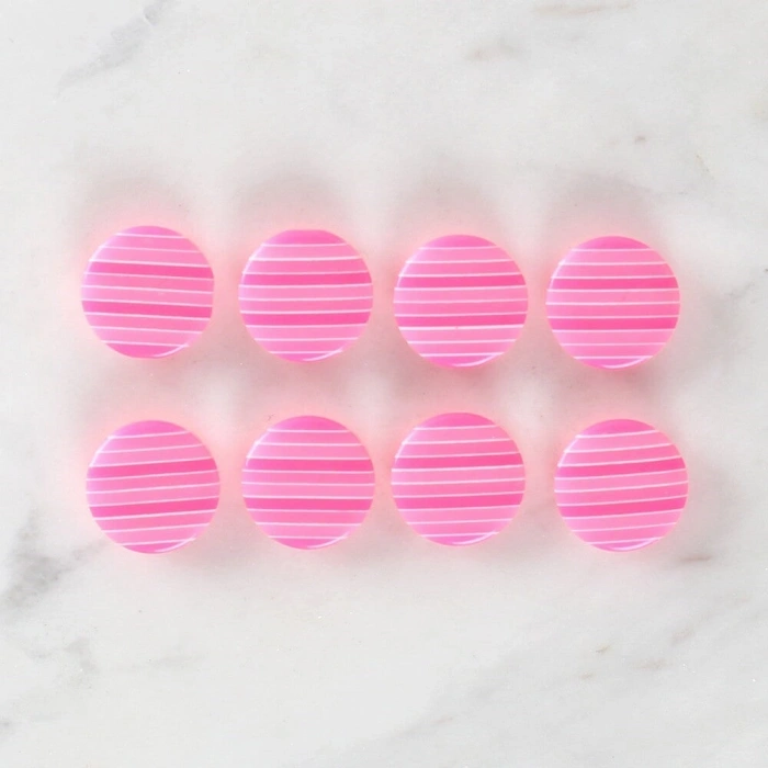 Leyloş Crafts 8li Desenli Düğme - 1095