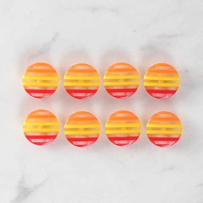 Leyloş Crafts 8li Desenli Düğme - 1102