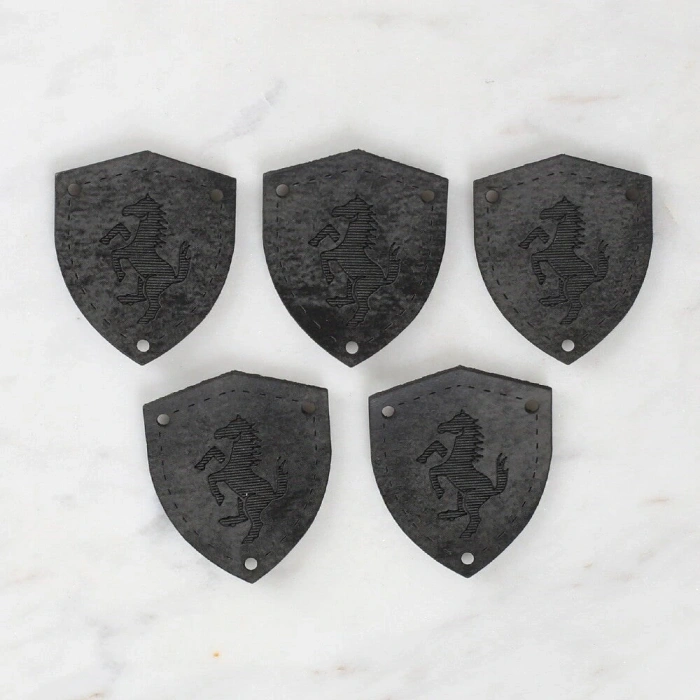 Leyloş Crafts Figürlü Deri Arma 5 Adet - 1581