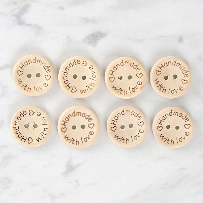 Leyloş Crafts Handmade 8li Düğme - 1616