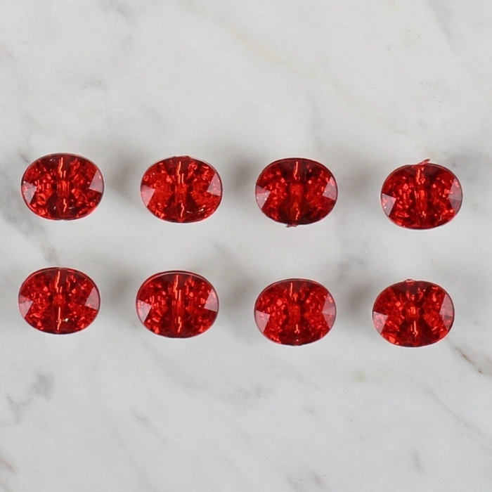 Leyloş Crafts Kırmızı 8 Li Düğme - 240