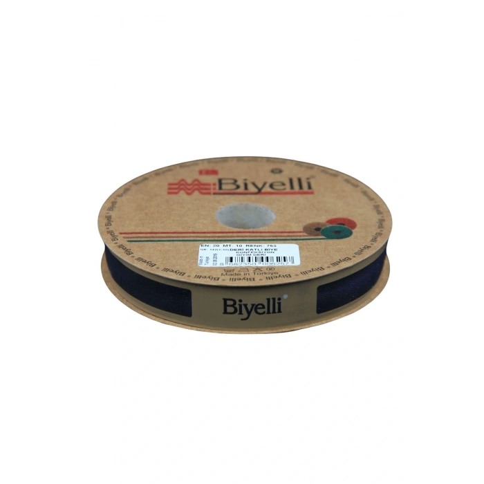 Leyloş Deri Katlı 753 Lacivert 2 Cm 25 Metre %100 Polyester