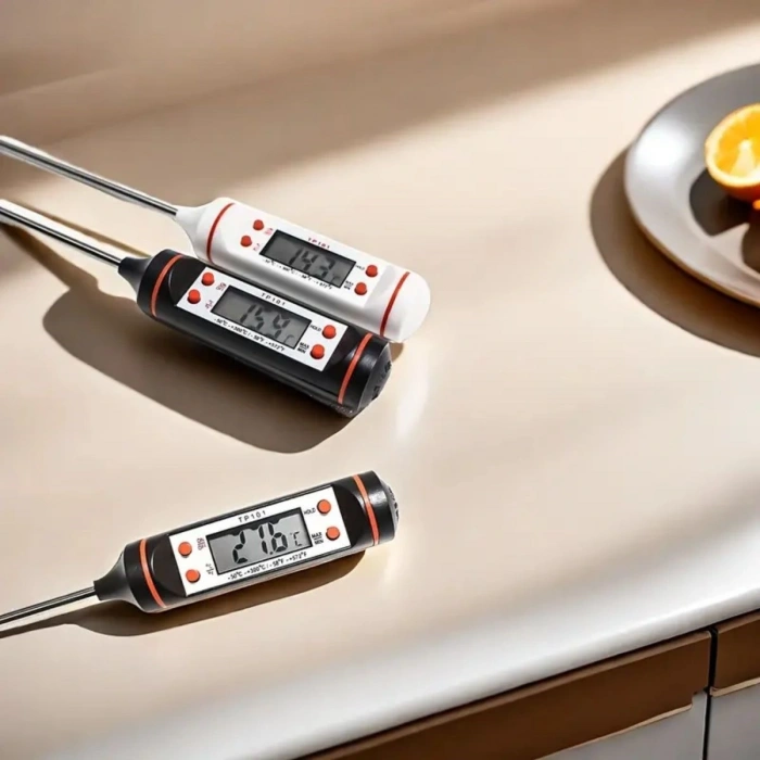 Leyloş Dijital Gıda Termometresi Süt,et,yoğurt Mayalama,mama Derecesi Ölçer Gıda Termometresi