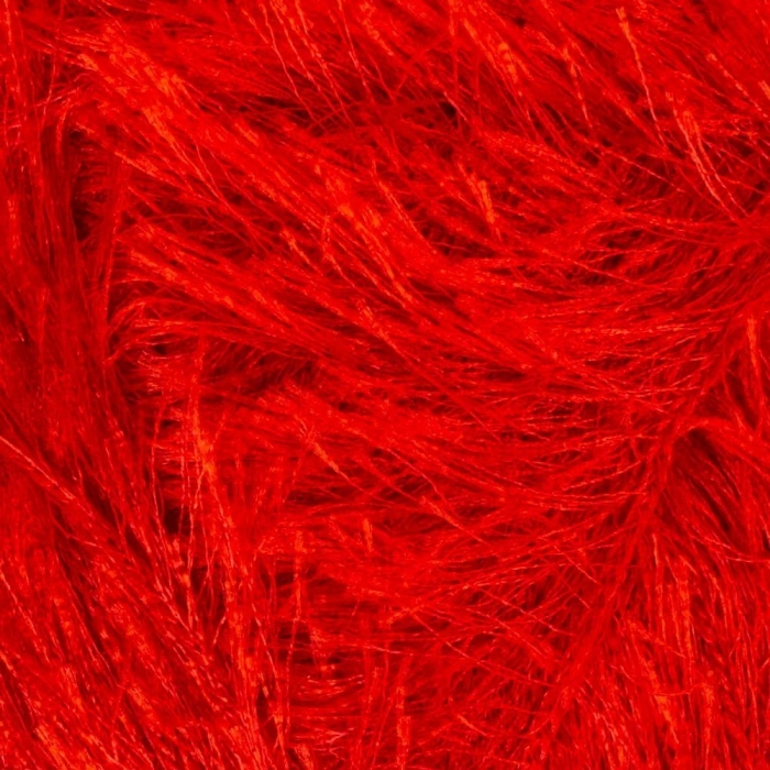 Leyloş Furry Kırmızı El Örgü İpi - Rf025 - 34053