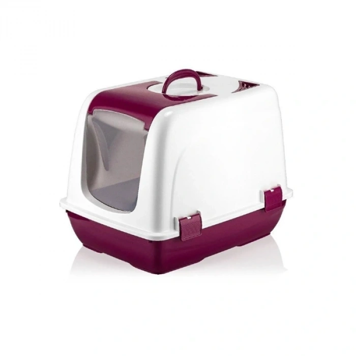 Leyloş Kapalı Küçük Kedi Tuvaleti