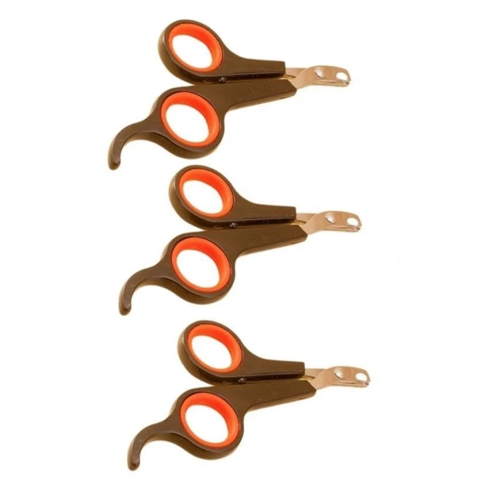 Leyloş Küçük Çelik Uçlu Kedi Köpek Evcil Hayvan Tırnak Makası Pati Bakım Aleti Ergonomik Kaymaz Sap