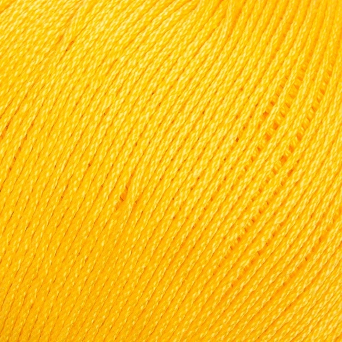 Leyloş Lux Mercerized Cotton Koyu Sarısı El Örgü İpi - 181 - 33754