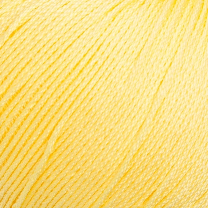 Leyloş Lux Mercerized Cotton Sarı El Örgü İpi - 177 - 33753