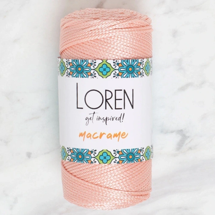 Leyloş Macrame Açık Yavruağzı El Örgü İpi - Rm 070 - 34342