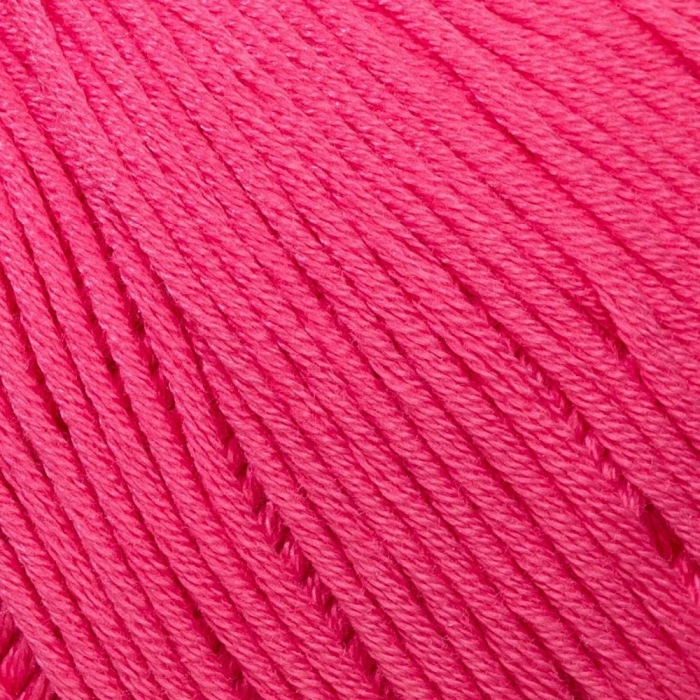 Leyloş Mercerized Cotton Koyu Pembe El Örgü İpi - 35 - 33595
