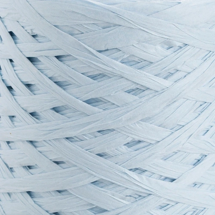 Leyloş Natural Raffia 90 Gr Açık Mavi Kağıt İp - 27