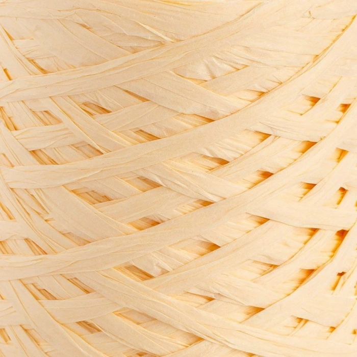 Leyloş Natural Raffia 90 Gr Sarı Kağıt İp - 4