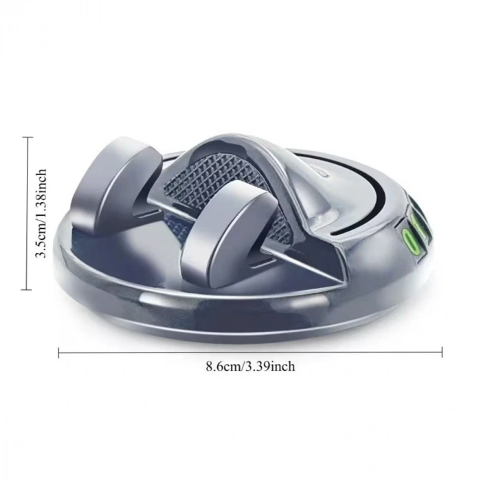 Leyloş Numaratörlü Güçlü Yapışkanlı 360 Derece Dönebilen Su Geçirmez Araç İçi Telefon Tutucu Plastik Aparat