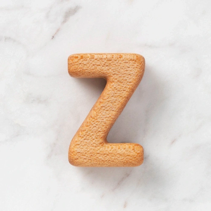 Leyloş Organik Ahşap Harf - Z