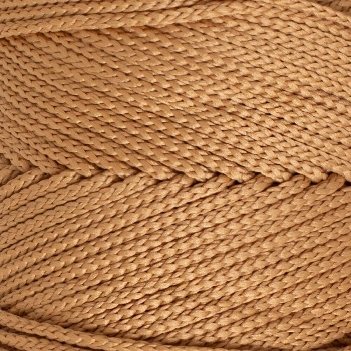 Leyloş Polyester Soft Macrame Bej El Örgü İpi - Lm031 - 34437