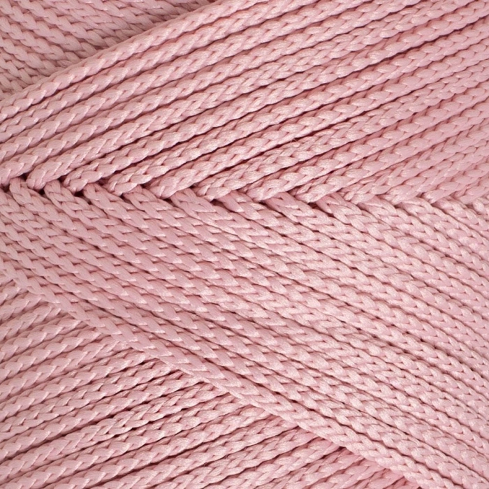 Leyloş Polyester Soft Macrame Pembe El Örgü İpi - Lm042 - 34446