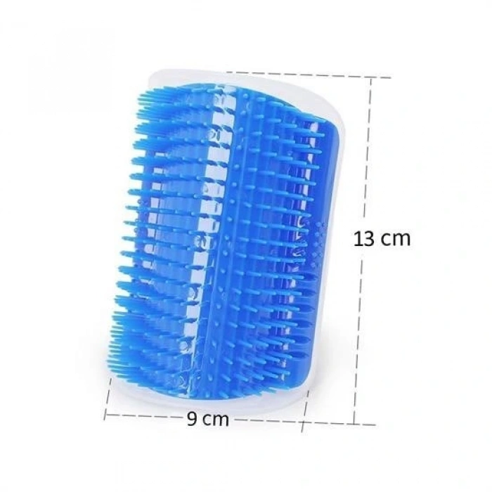 Leyloş  Pratik Kedi Tüyü Kaşıma Ve Tarama Aparatı Duvara Monte Kaşıma Aleti