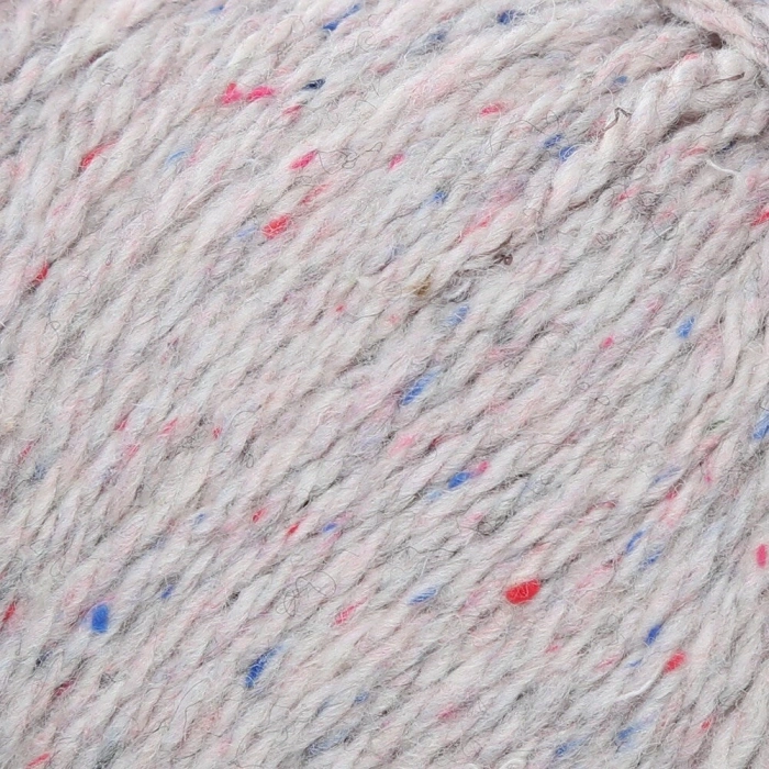 Leyloş Re-tweed Açık Gri Melanj El Örgü İpi - L156