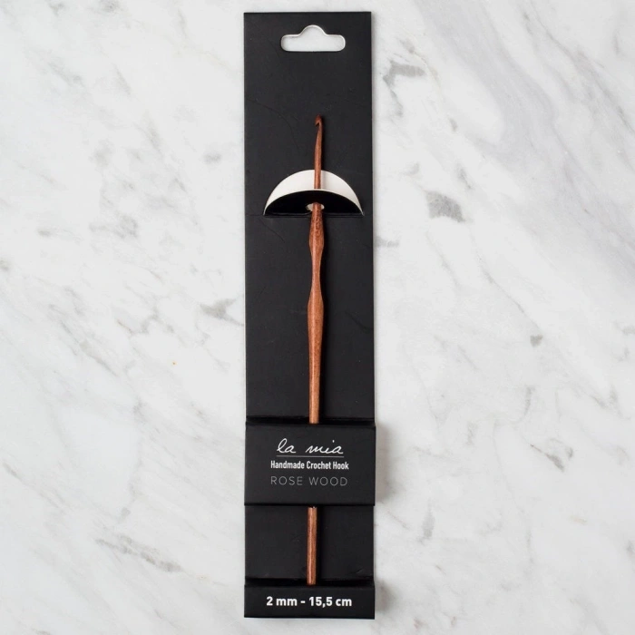 Leyloş Rosewood 2 Mm 15.5 Cm Ahşap Yün Tığ