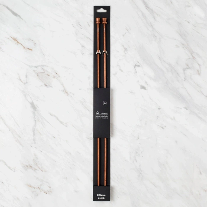 Leyloş Rosewood 3.5 Mm 36 Cm Ahşap Örgü Şişi