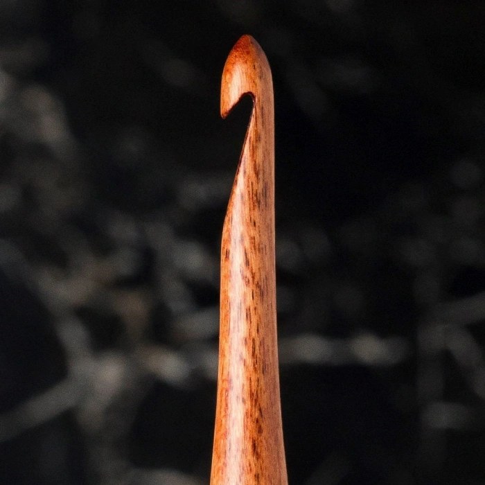 Leyloş Rosewood 6 Mm 15.5 Cm Ahşap Yün Tığ