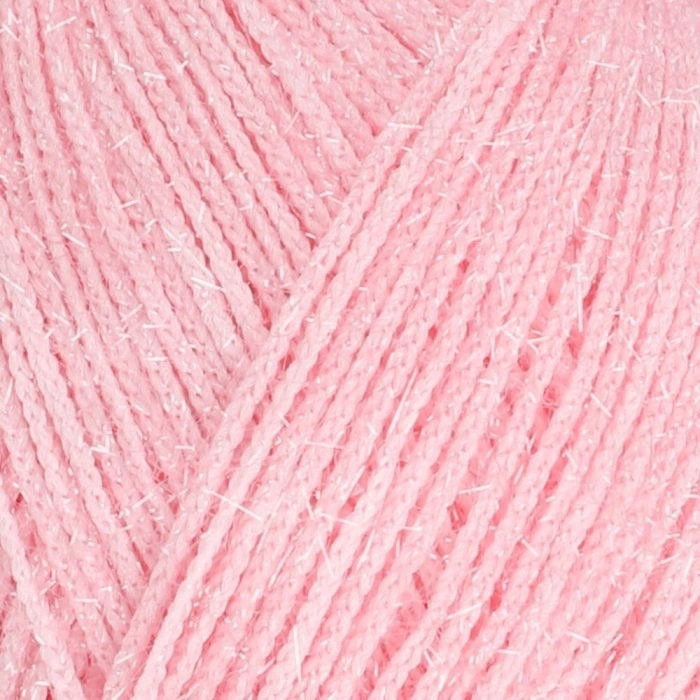Leyloş Silver Toz Pembe El Örgü İpi - Rs0013 - 34074
