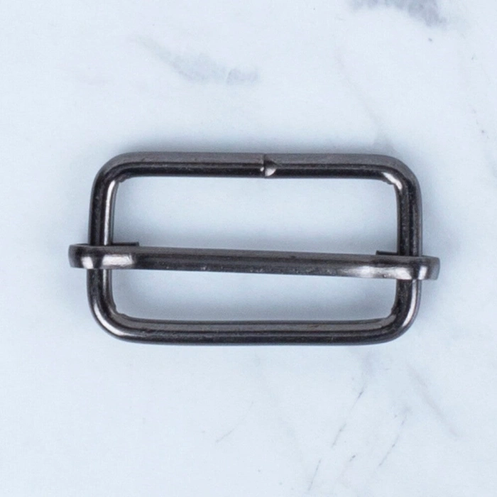 Leyloş Siyah Metal Toka Sürgülü 2 Li Paket