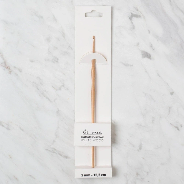 Leyloş Whitewood 2 Mm 15.5 Cm Ahşap Yün Tığ