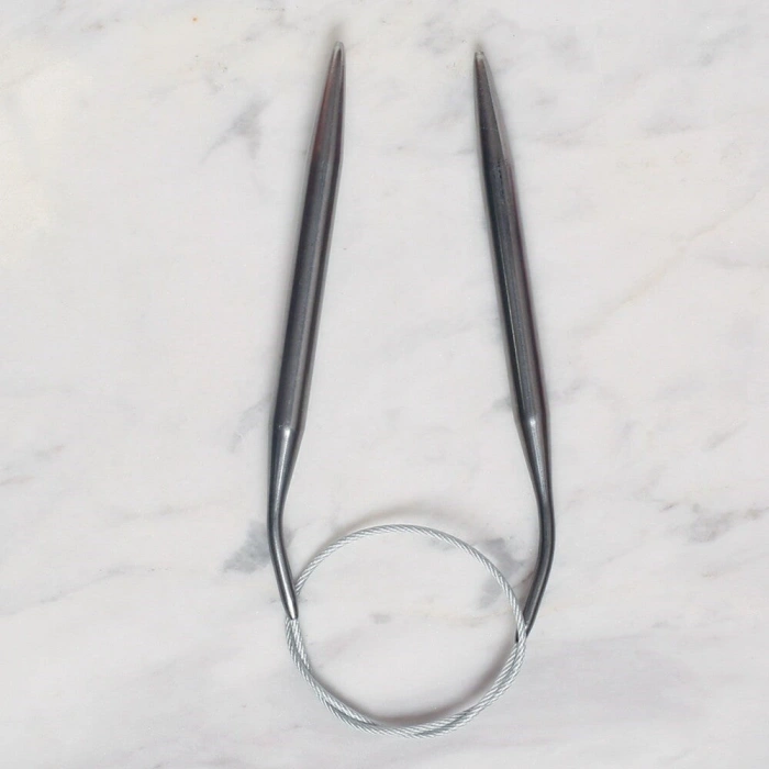 Loren Crafts 7 Mm Çelik Misinalı Şiş  40 Cm