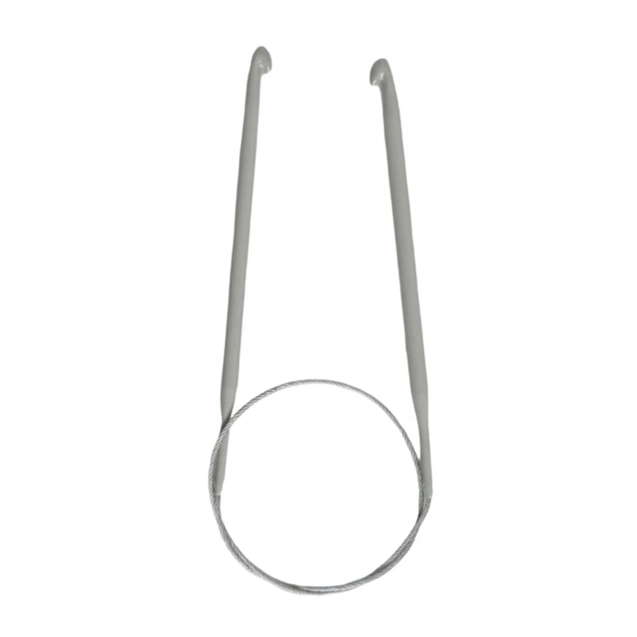 Misinalı Çelik Gagalı Tığ Şiş 7 Numara 60 Cm