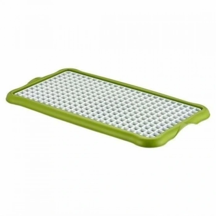 Pratik Lavabo Tezgah Üstü Bulaşık Kurutmalığı Süzmatik 22x40 Cm