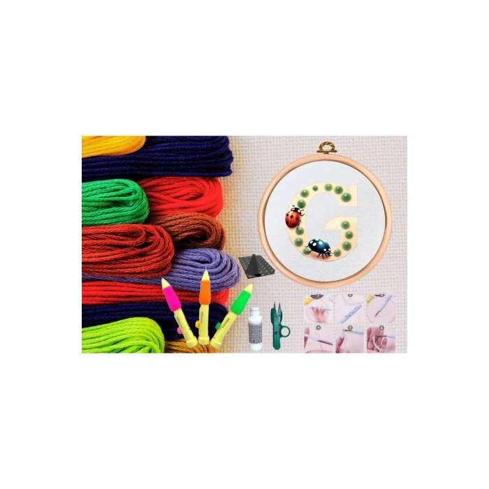 Punch Seti Nakış Seti Kasnaklı Kendin Yap Seti Seri 69