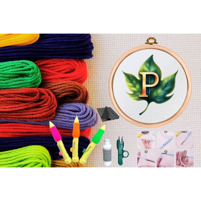 Punch Seti Nakış Seti Kasnaklı Kendin Yap Seti Seri 85