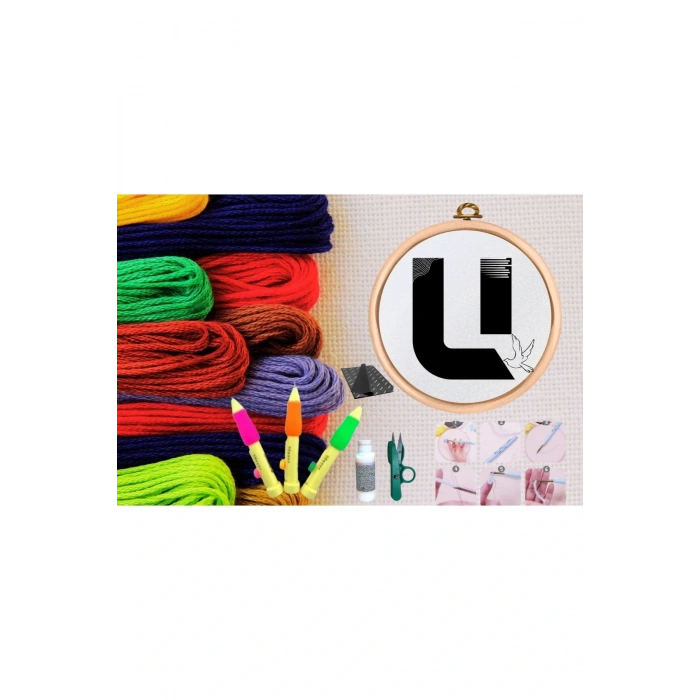 Punch Seti Nakış Seti Kasnaklı Kendin Yap Seti Seri 91