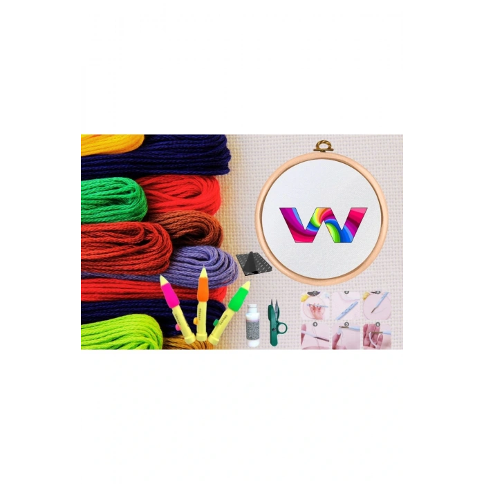 Punch Seti Nakış Seti Kasnaklı Kendin Yap Seti Seri 98