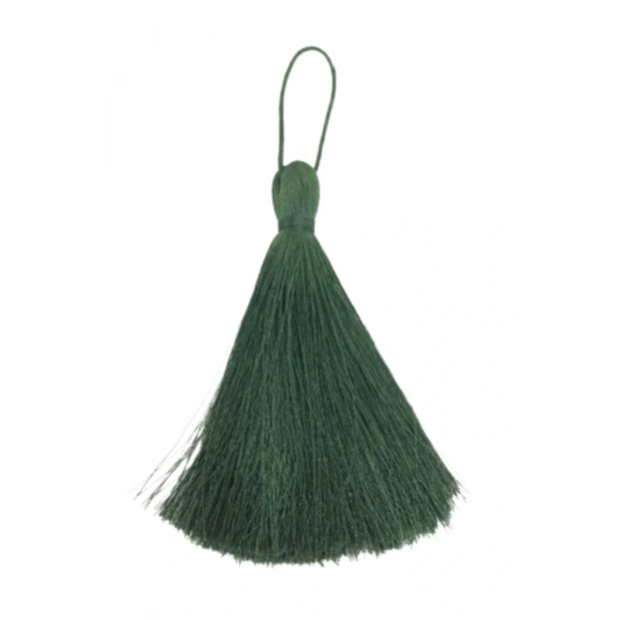 Püskül Tekli 5 Cm 1 Adet Haki