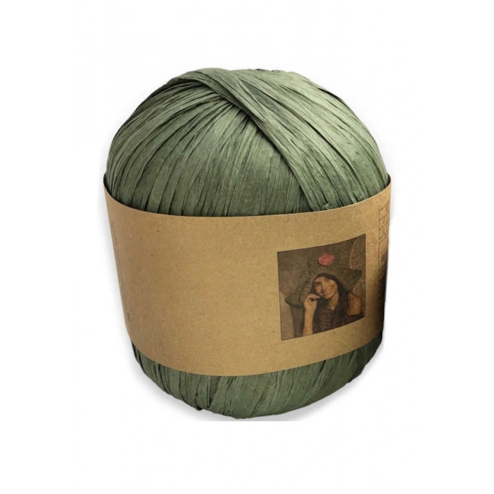 Rafya İp 50 Gr Haki