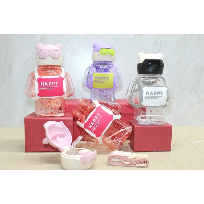 Sevimli 3d Desenli Su Matarası