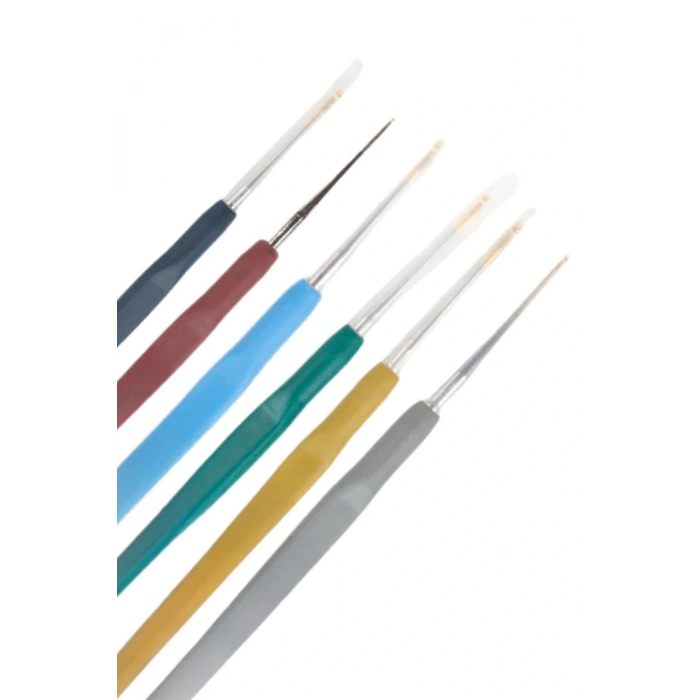 Silikon Saplı Dantel Tığ 18 Numara