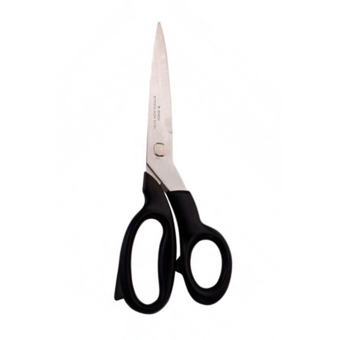 Siyah Plastik Saplı Makas 9 İnch