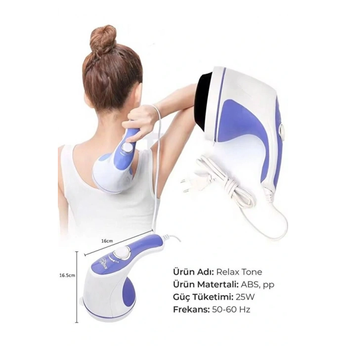 Sonx Super Tone Çok Fonksiyonlu 5 Başlıklı Masaj Aleti