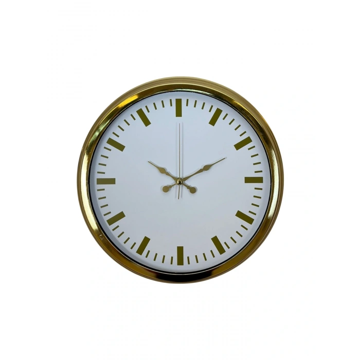 Zentime 40 Cm Gold Lüks Duvar Saati