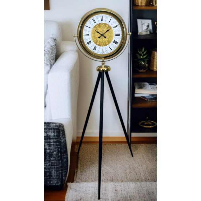 Zentime Gold Asalet Tripod Ayaklı Saat